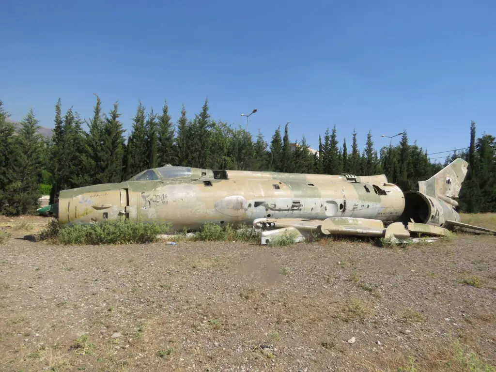jet frighter, abandoned plane, warbird, trees