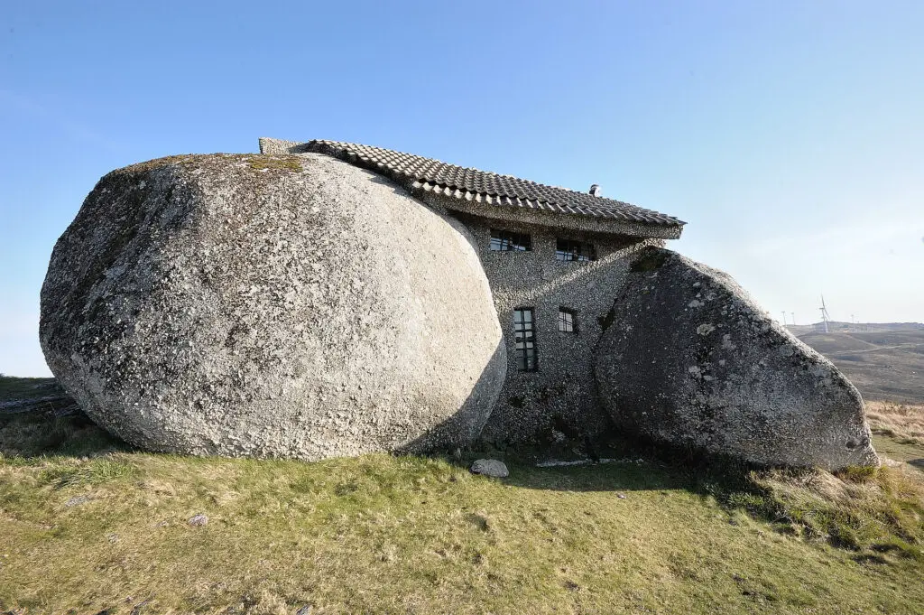 house made from rock