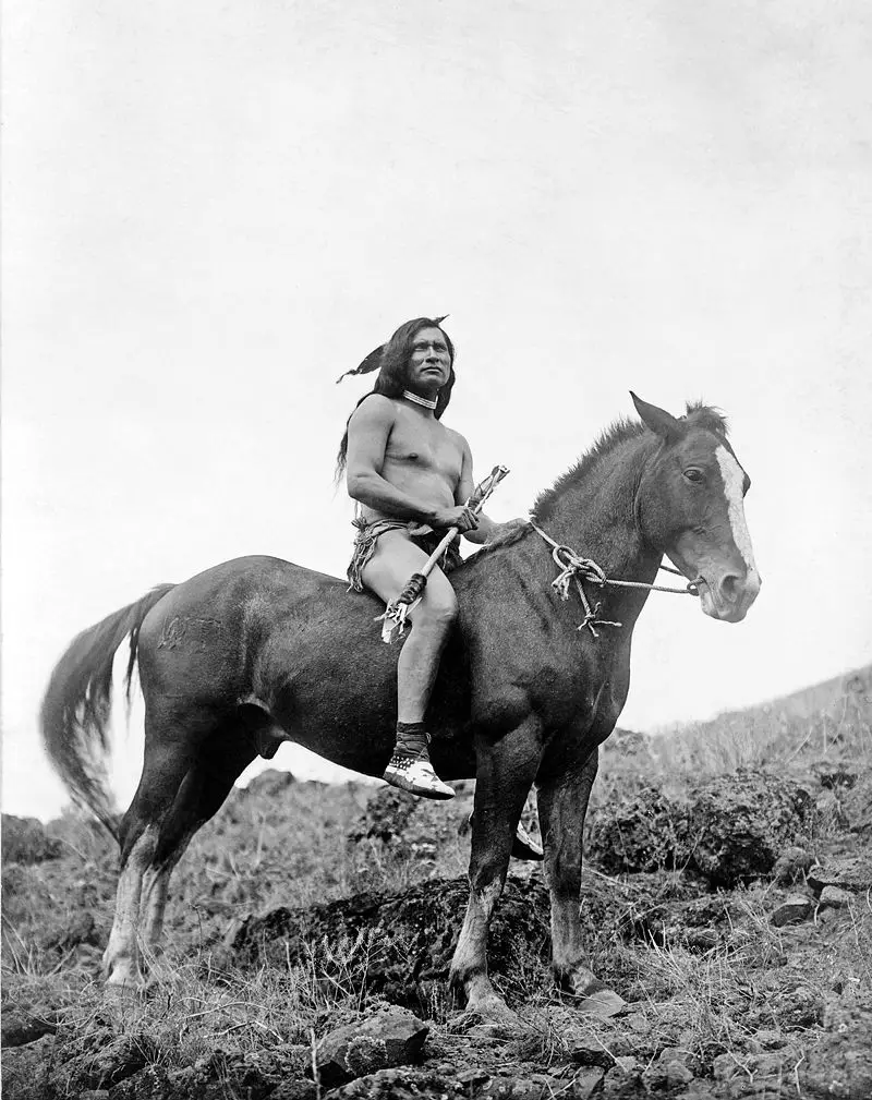 man on horseback