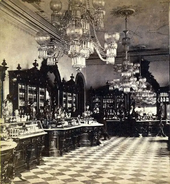 Pharmacy Shops New York 1800s